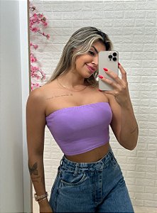 Cropped Faixa Lilás