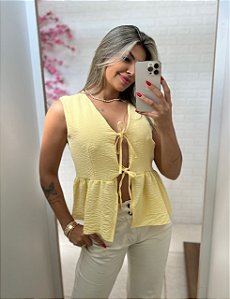 Blusa Santini Amarela