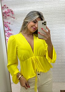 Blusa Luci Amarela