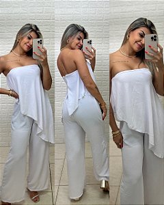 Macacão Verona Branco