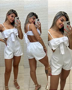Macaquinho Rúbia Branco