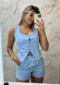 Conjunto Priscila Azul