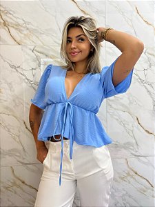 Blusa Luci Azul
