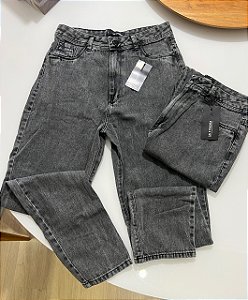 Calça Mom Sal e Pimenta