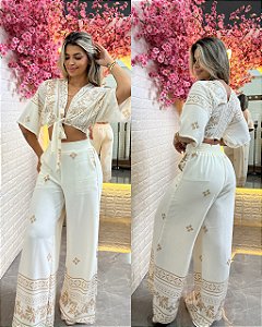 Conjunto Isabel Bege