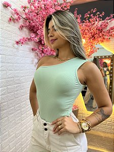 Blusa Sofia Verde Água