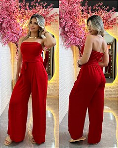 Macacão Duda Vermelho