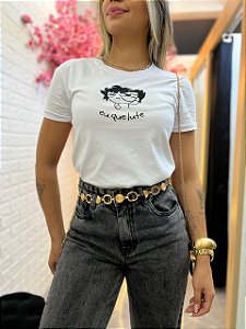 T-shirt Eu que lute