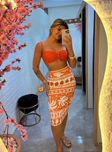 Conjunto Mayara Laranja