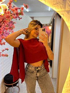 Blusa Milena Vinho
