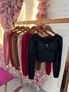 Cropped Camila Rosa