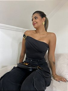 Cropped Dania Preto