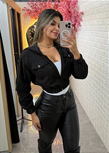 Casaco Angelina Preto