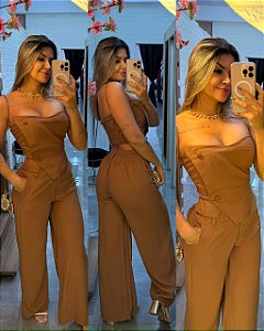 Conjunto Mariana Marrom