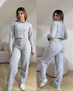 Conjunto Aurora Cinza