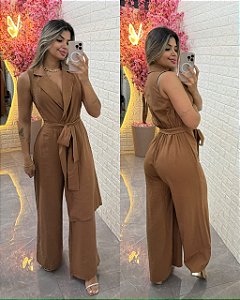 Macacão Dallas Caramelo
