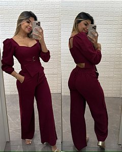 Conjunto Isadora Vinho