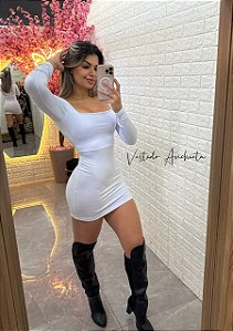 Vestido Anchieta Branco