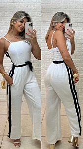 Macacão Colegial Branco