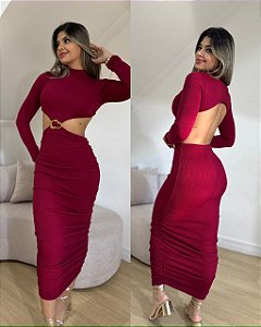 Vestido Solange Vermelho