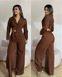 Conjunto Maitê Marrom