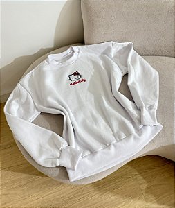 MOLETOM Hello Kitty Branco
