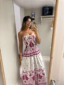Vestido Hawai Rosa