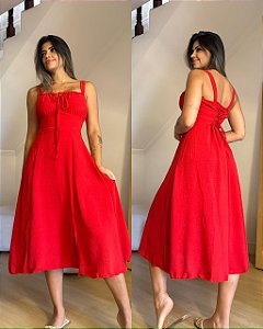 Vestido Roma Vermelho