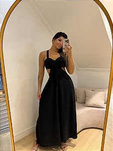 Vestido Antonieta Preto