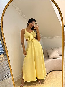 Vestido Antonieta Amarelo
