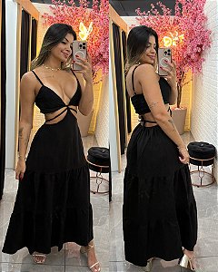 Vestido Angelina Preto