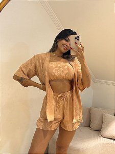 Conjunto Monica Bege