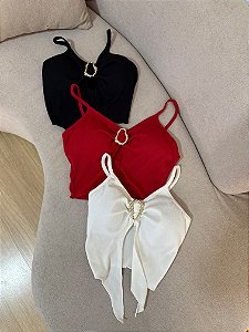 Cropped Aline Vermelho