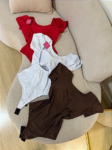 Body Cavado Judite Vermelho