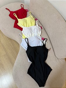 Body Alcinha Vermelho