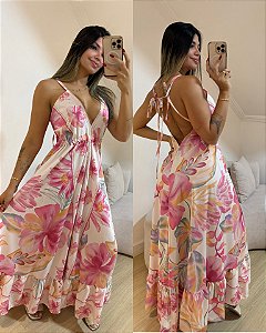 Vestido Sophia Rosa