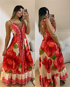 Vestido Sophia Vermelho