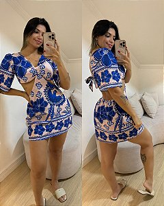 Macaquinho Alyssa Azul