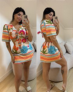 Macaquinho Alyssa Tropical