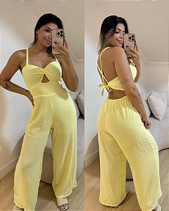 Macacão Letícia Amarelo