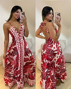 Vestido Sophia Vermelho