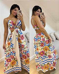 Vestido Georgia Flores