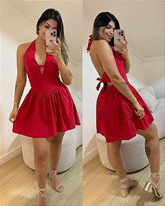 Vestido Virgínia Vermelho