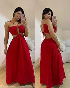 Vestido Pietra Vermelho