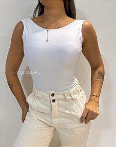 Body Cavado Branco