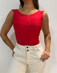 Body Cavado Vermelho