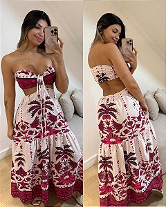 Vestido Lily Pink Coqueiro