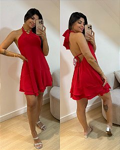 Vestido Antonia Vermelho