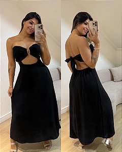 Vestido Amélia Preto