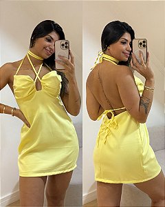 Vestido Fabi Amarelo